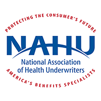 The national association of health underwriters logo.